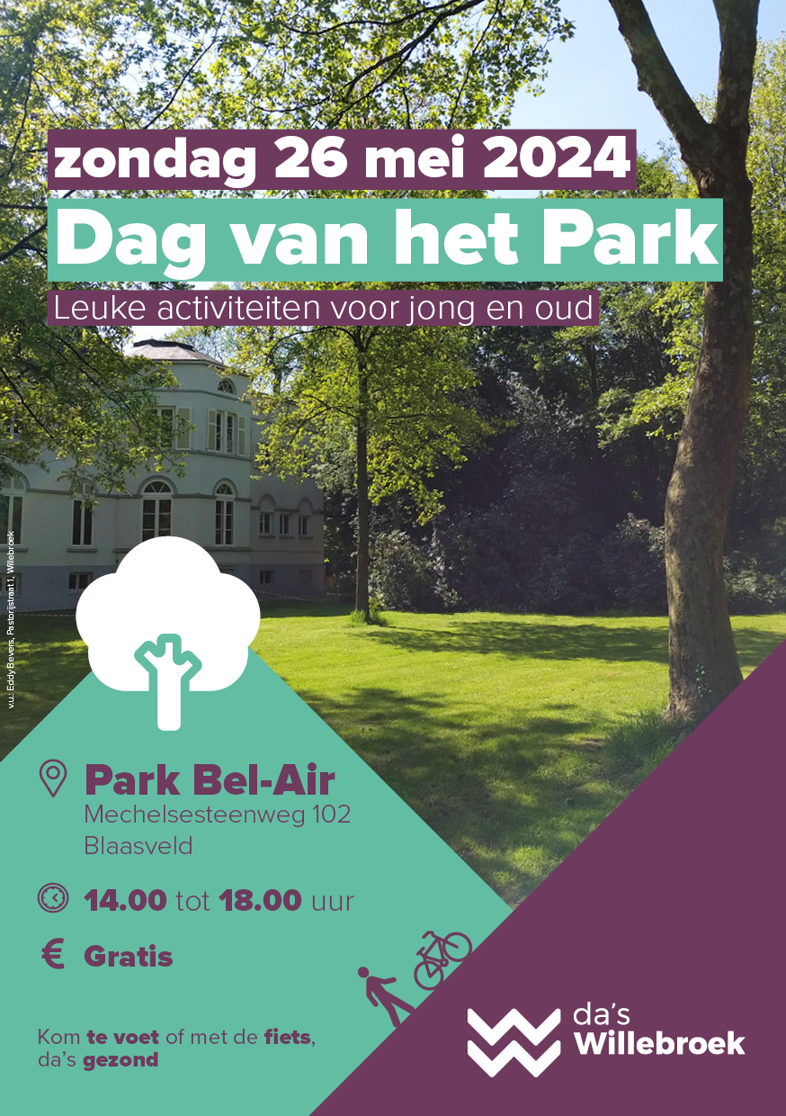 Affiche dag van het park 2024