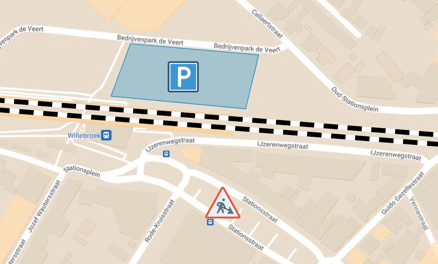 Tijdelijke parking