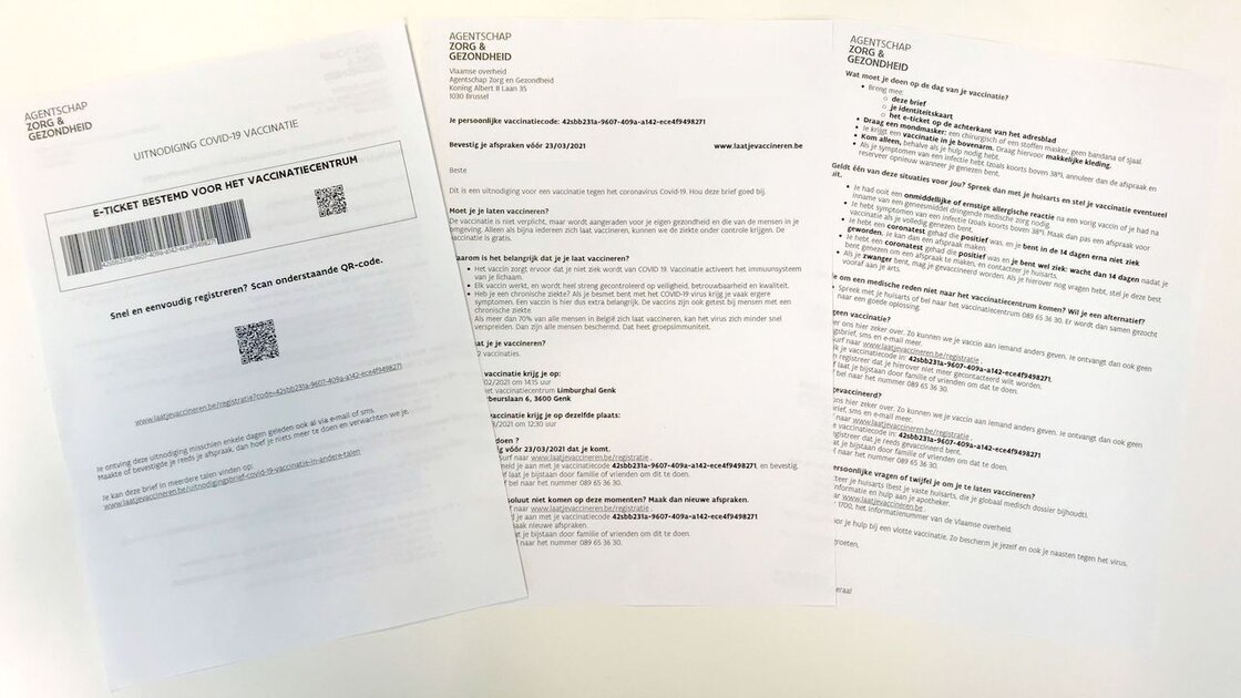 uitnodiging vaccinatie