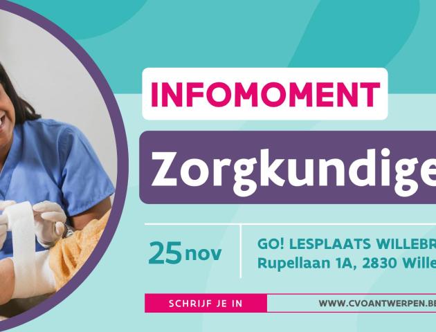 Infomoment zorgkundige © GO! CVO Antwerpen