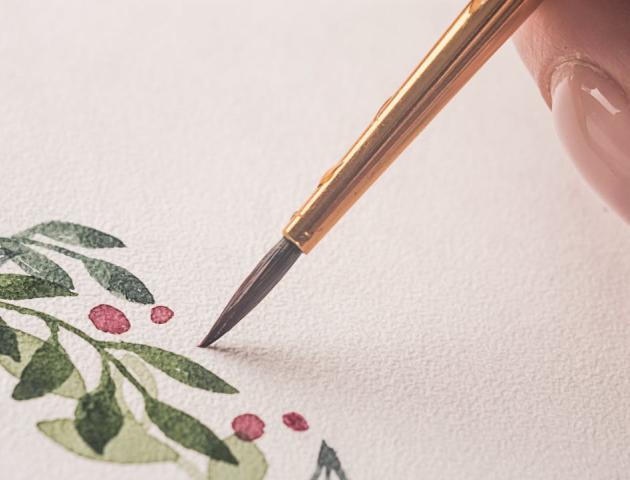 Bloemen tekenen voor moederdag | Workshop © CC De Ster