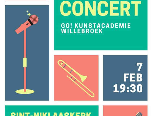 Vonk! - Lerarenconcert GO! kunstacademie Willebroek © GO! kunstacademie Willebroek
