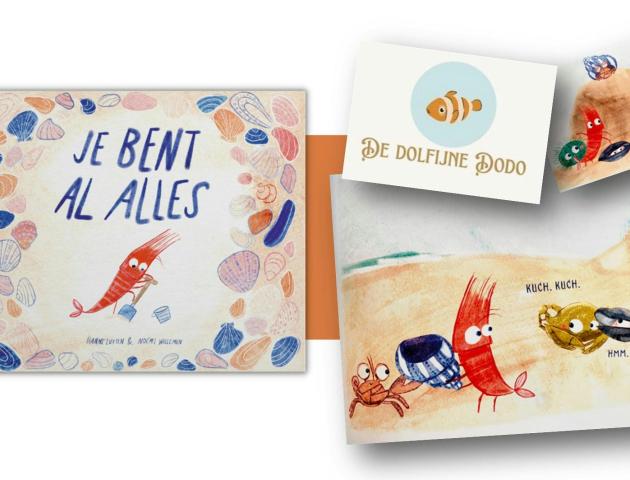 Voorleesvoorstelling + workshop :: "Je bent al alles" door De Dolfijne Dodo © Hanne Luyten - Hannekesnest - De Dolfijne Dodo