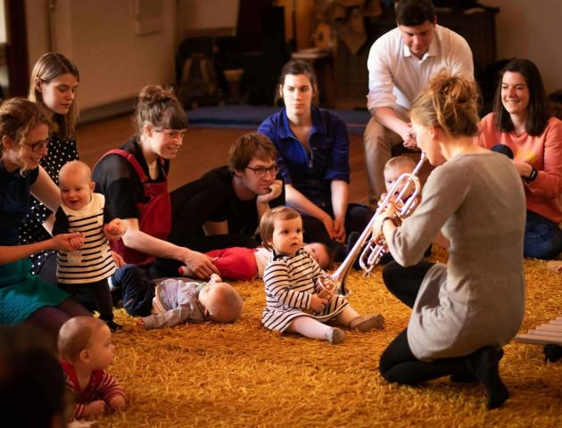 Boekstart - Klankennest baby/peuterconcert © Josefien Tondeleir