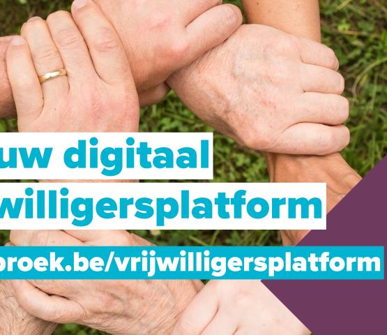 vrijwilligersplatform aankondiging