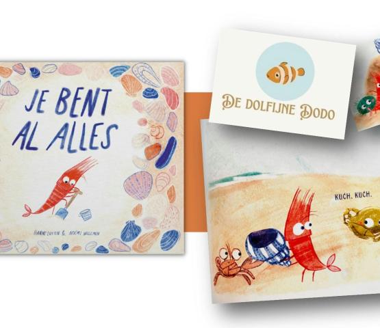 Voorleesvoorstelling + workshop :: "Je bent al alles" door De Dolfijne Dodo © Hanne Luyten - Hannekesnest - De Dolfijne Dodo