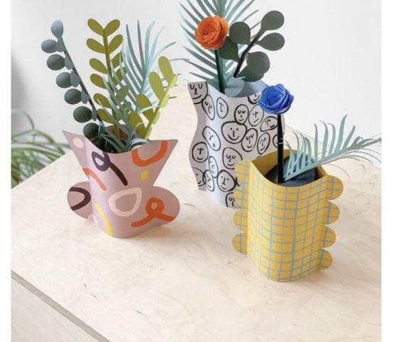 Crea-workshop - vazen en bloemen uit papier © Plazarama