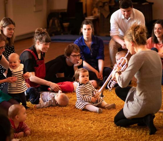 Boekstart - Klankennest baby/peuterconcert © Josefien Tondeleir
